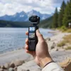 High-definition waterproof portable action camera, night scene, night shooting, sports shooting, multi-angle recording, white model details Picture